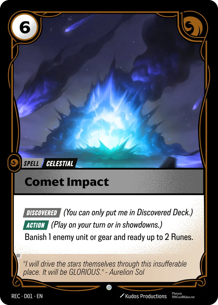 Comet Impact