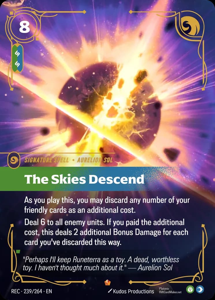 The Skies Descend